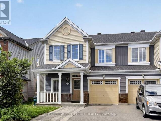 414 MEADOWHAWK CRESCENT Ottawa Ontario, K2J 5W7 - 3 Bedrooms Home For Sale
