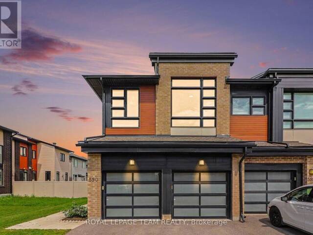 590 TRIANGLE STREET Ottawa Ontario, K2V 0M1 - 3 Bedrooms Home For Sale