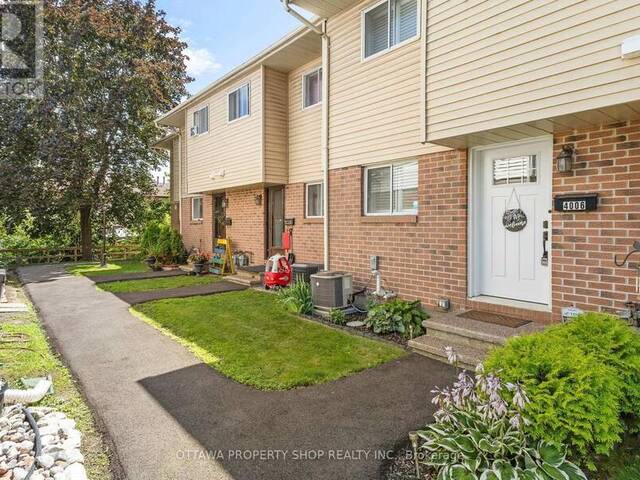 4006 EADY COURT Ottawa Ontario, K1J 8X6 - 3 Bedrooms Condo For Sale