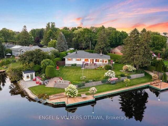 5046 MOWATVIEW COURT Ottawa Ontario, K4M 1B2 - 4 Bedrooms Waterfront Home For sale