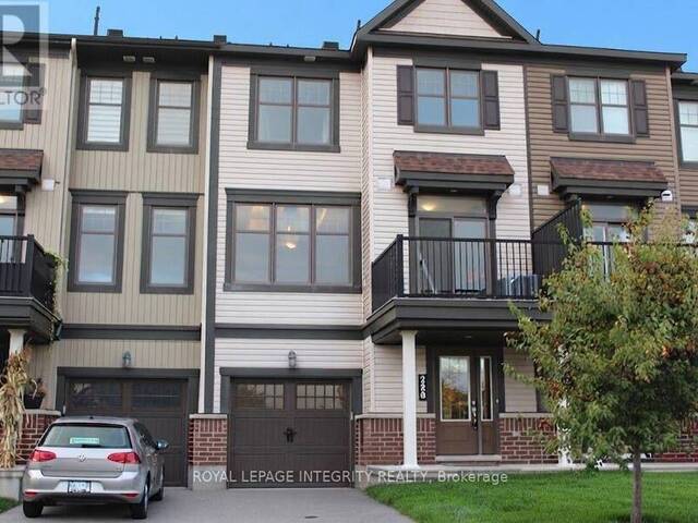 228 HALYARD WAY Ottawa Ontario, K2S 1B9 - 2 Bedrooms Home For Sale