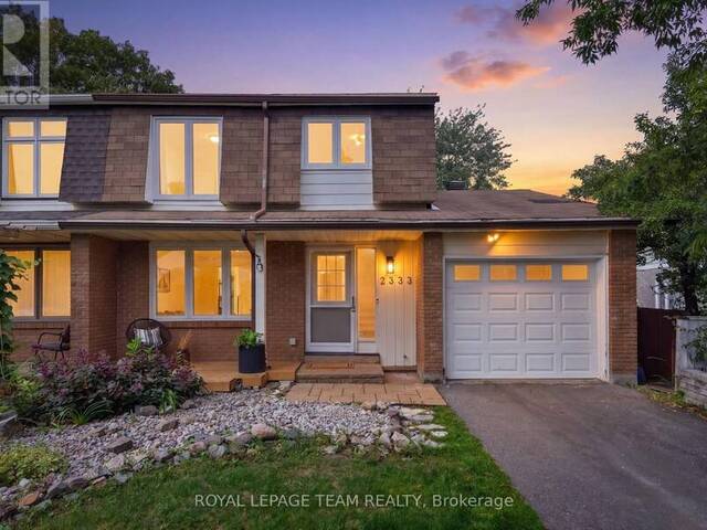 2333 COTTERS CRESCENT Ottawa Ontario, K1V 8Y7 - 4 Bedrooms Home For Sale