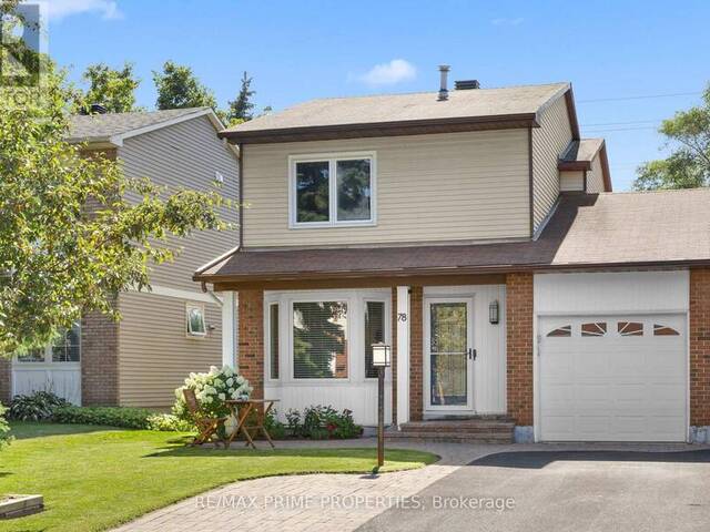 78 FIELDGATE DRIVE Ottawa Ontario, K2J 1T9 - 4 Bedrooms Home For Sale