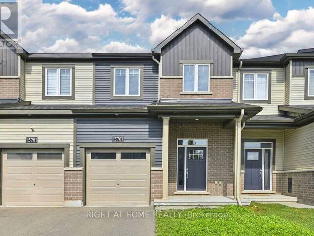 576 PROMINENCE WAY Ottawa Ontario, K4A 5K8 - 3 Bedrooms Home For Sale