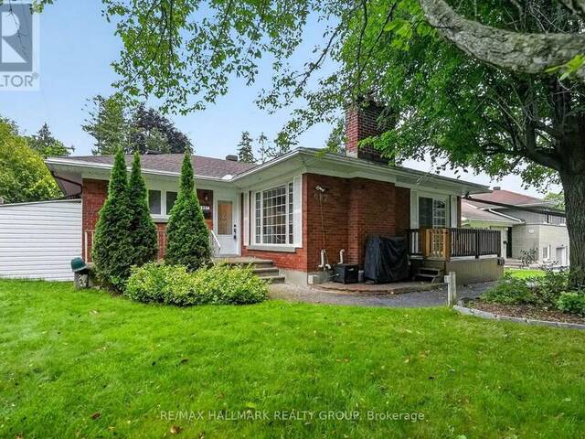 987 NEVILLE STREET Ottawa Ontario, K2B 5W1 - 4 Bedrooms Home For Sale