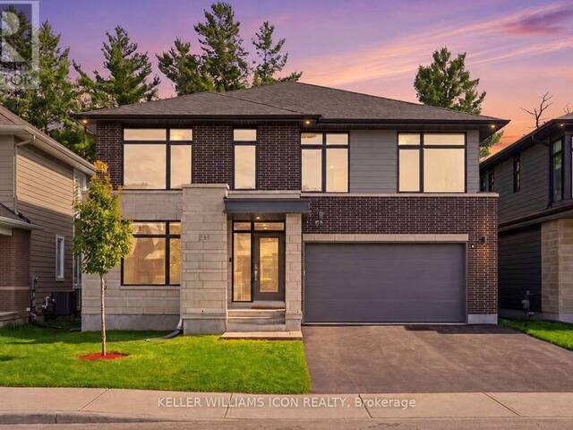 235 KETCHIKAN CRESCENT Ottawa Ontario, K2T 0S3 - 4 Bedrooms Home For Sale