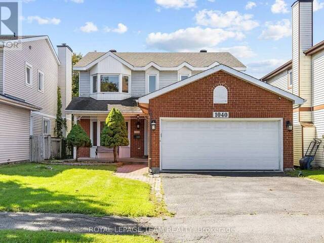 1040 KARSH DRIVE Ottawa Ontario, K1G 4M9 - 4 Bedrooms Home For Sale