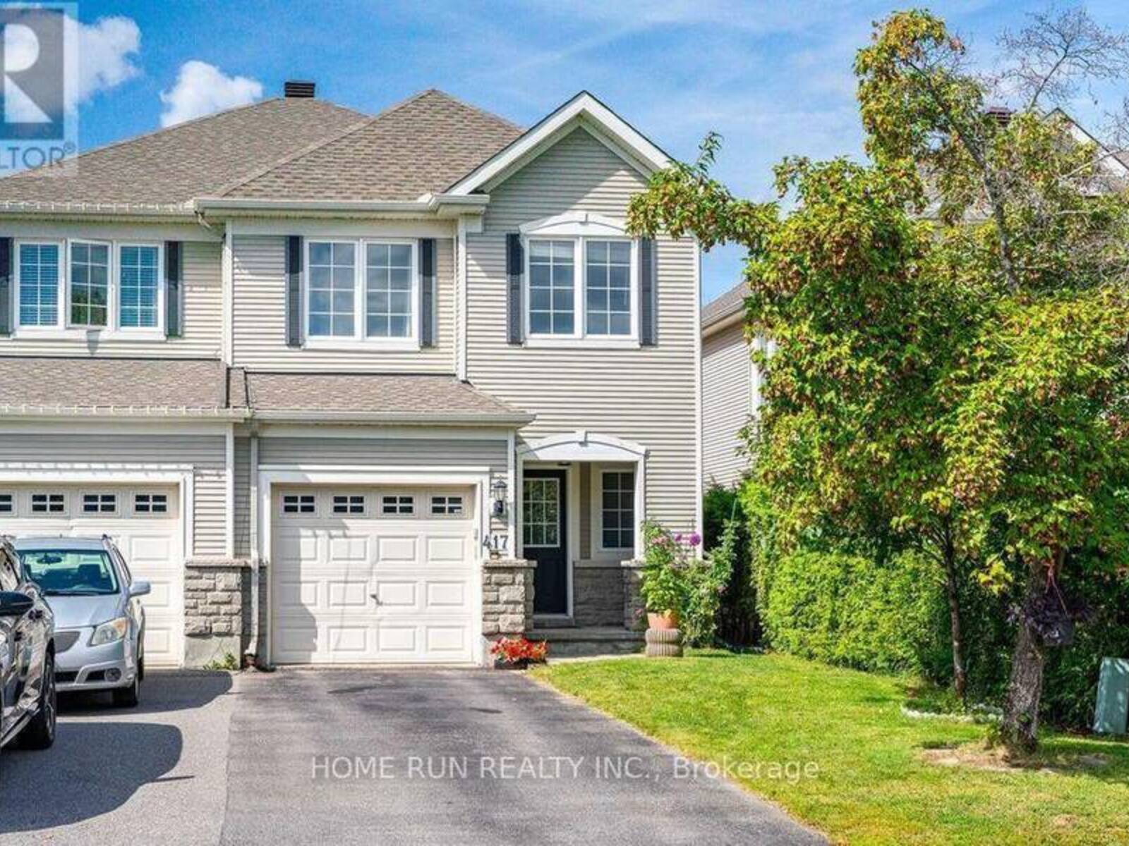 417 WISTERIA CRESCENT, Ottawa, Ontario K1V 0P1