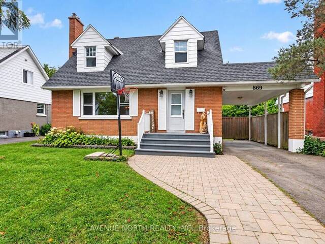 869 CHAPMAN BOULEVARD Ottawa Ontario, K1G 1V1 - 5 Bedrooms Home For Sale