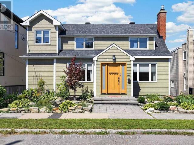 47 GOULD STREET Ottawa Ontario, K1Y 2P3 - 3 Bedrooms Home For Sale