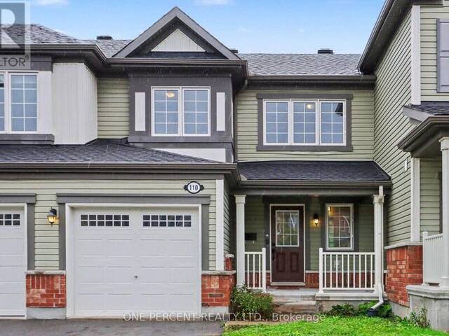 110 SANTOLINA STREET Ottawa Ontario, K2S 0N9 - 3 Bedrooms Home For Sale
