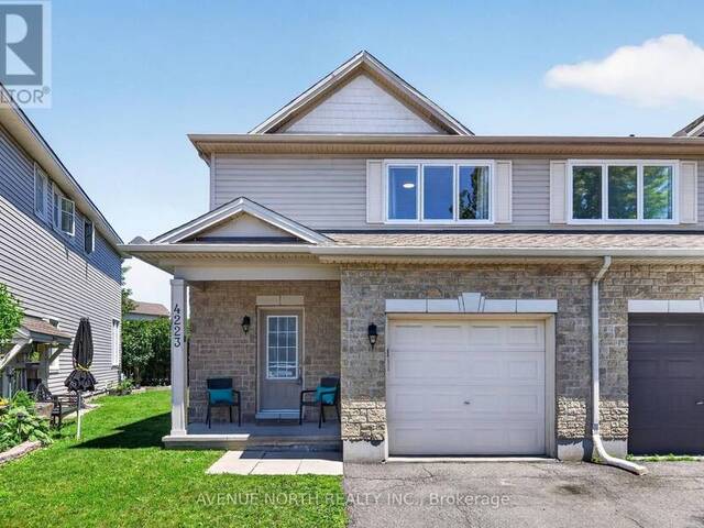 4223 KELLY FARM DRIVE Ottawa Ontario, K1T 0A5 - 3 Bedrooms Home For Sale