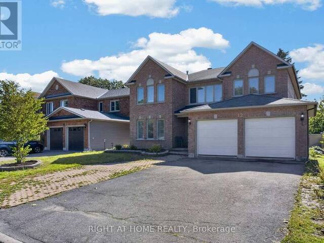 12 BASLAW DRIVE Ottawa Ontario, K1G 5J8 - 5 Bedrooms Home For Sale