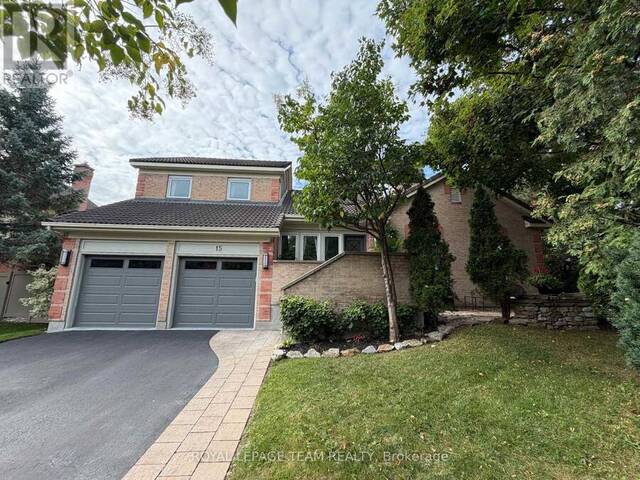 15 KINTAIL COURT Ottawa Ontario, K2S 1G8 - 4 Bedrooms Home For Sale