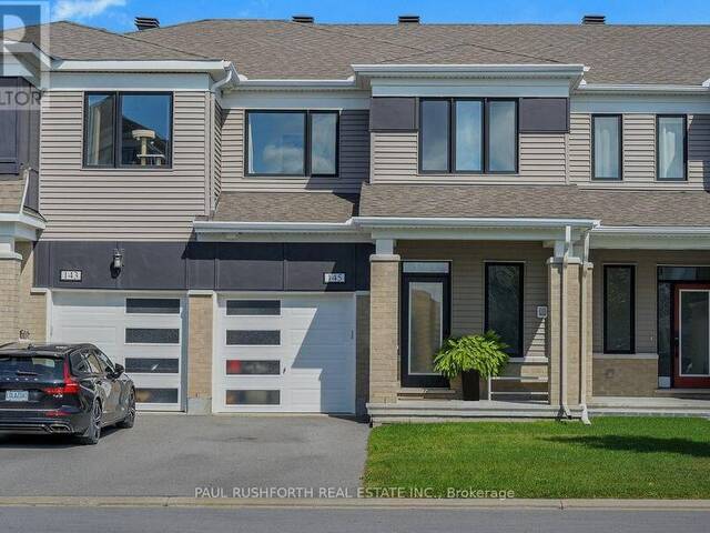 145 PICTOU CRESCENT Ottawa Ontario, K2V 0R7 - 3 Bedrooms Home For Sale