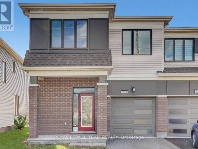 721 MEGREZ WAY Ottawa Ontario, K2J 6S8 - 4 Bedrooms Home For Sale