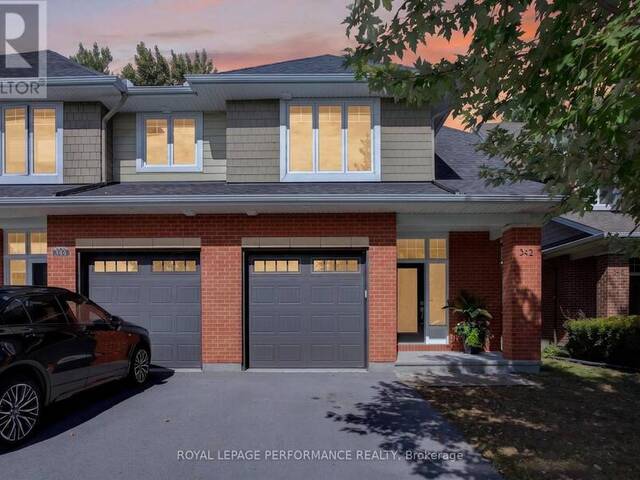 342 KILSPINDIE RIDGE Ottawa Ontario, K2J 6A4 - 3 Bedrooms Home For Sale