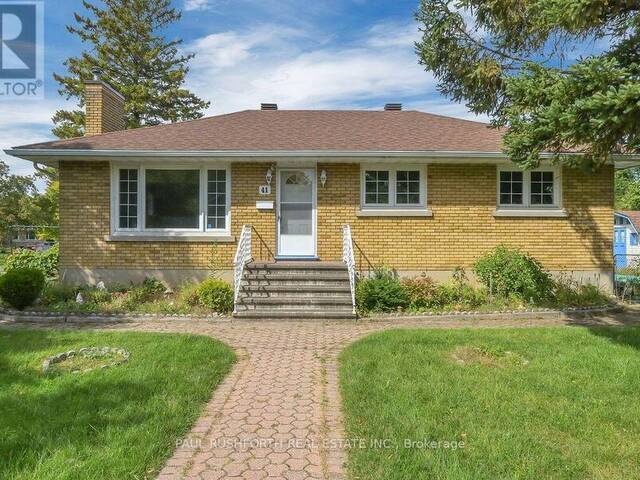 41 CAPILANO DRIVE Ottawa Ontario, K2E 6G3 - 4 Bedrooms Home For Sale