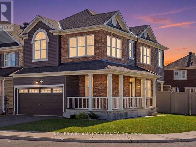170 BARTONIA CIRCLE Ottawa Ontario, K4A 1E3 - 3 Bedrooms Home For Sale