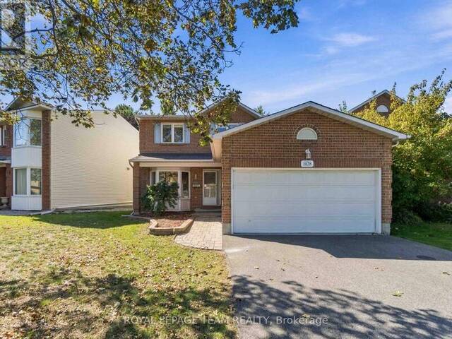 1078 KARSH DRIVE Ottawa Ontario, K1G 4R1 - 4 Bedrooms Home For Sale