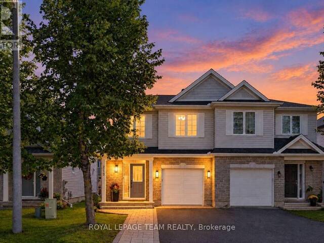 213 TEWSLEY DRIVE Ottawa Ontario, K1V 0V7 - 3 Bedrooms Home For Sale