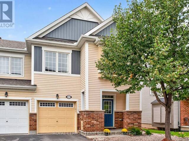 517 FOXLIGHT CIRCLE Ottawa Ontario, K2M 0L8 - 3 Bedrooms Home For Sale