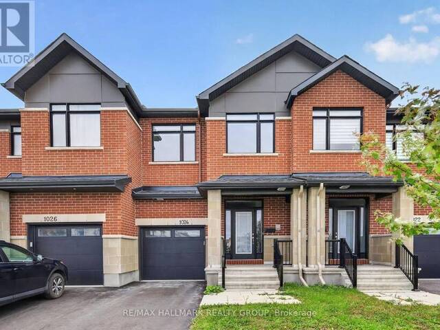 1024 MONTELENA ROAD Ottawa Ontario, K2S 2R8 - 3 Bedrooms Home For Sale