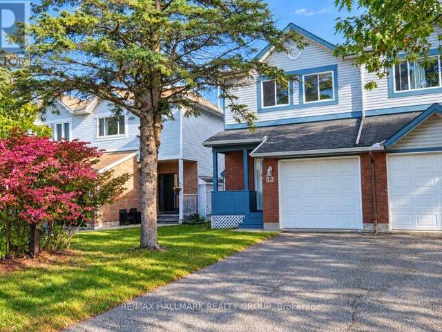 52 PIPER CRESCENT Ottawa Ontario, K2K 2S8 - 3 Bedrooms Home For Sale