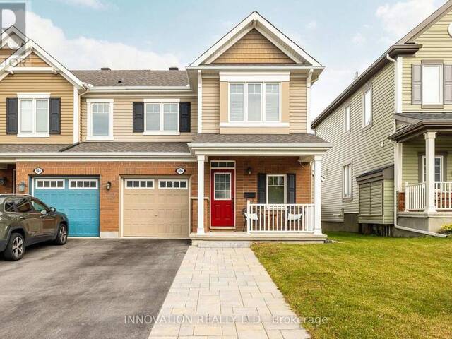 106 SANTOLINA STREET Ottawa Ontario, K2S 0N9 - 3 Bedrooms Home For Sale