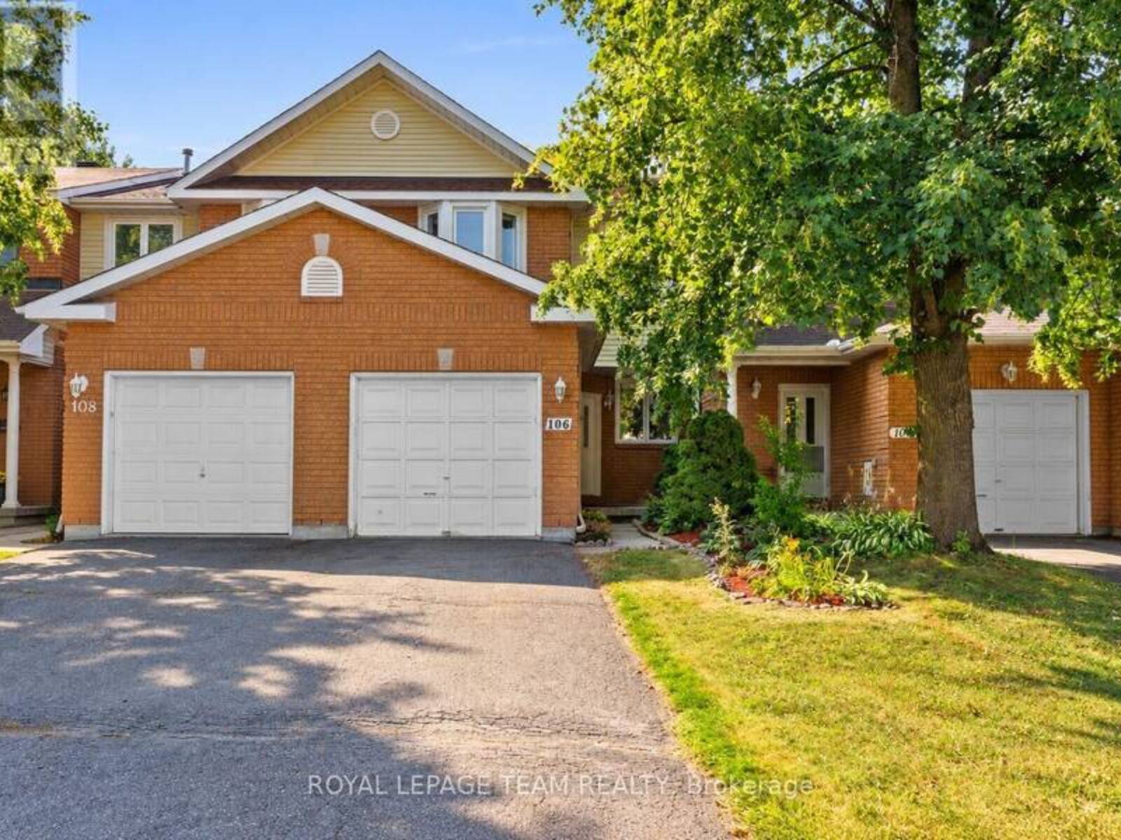 106 WOODPARK WAY, Ottawa, Ontario K2J 4C5
