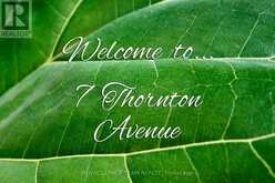 7 THORNTON AVENUE | Ottawa Ontario | Slide Image Two