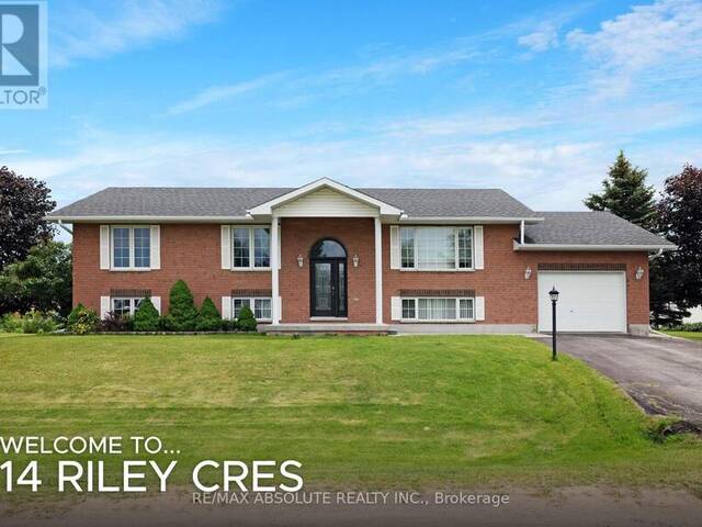 14 RILEY CRESCENT Arnprior Ontario, K7S 3G8 - 4 Bedrooms Home For Sale
