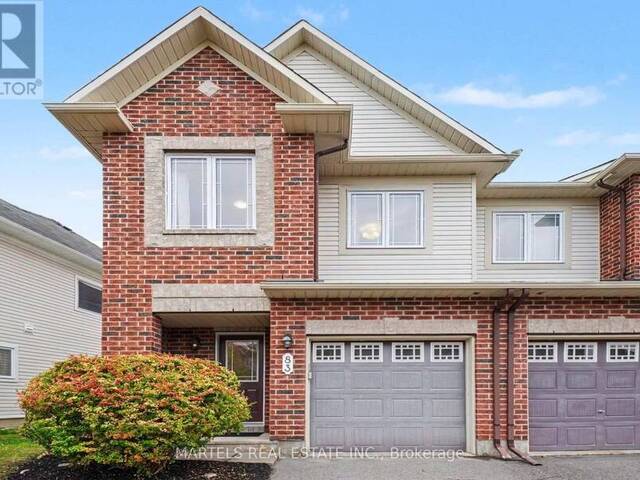 83 INDIGO STREET Ottawa Ontario, K1J 0A7 - 3 Bedrooms Home For Sale