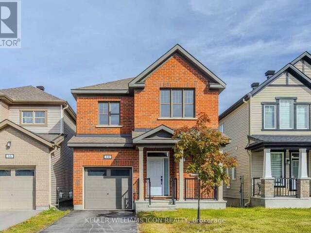 14 RACEMOSE STREET Ottawa Ontario, K2J 6Z9 - 4 Bedrooms Home For Sale
