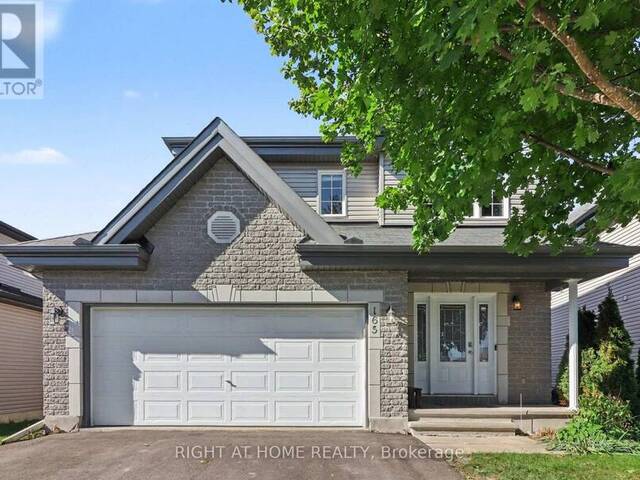 165 DORINA SARAZIN CRESCENT Clarence-Rockland Ontario, K4K 0G7 - 3 Bedrooms Home For Sale