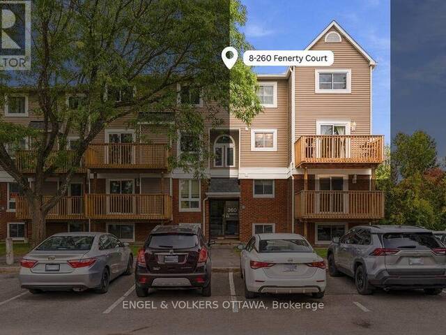 8 - 260 FENERTY COURT Ottawa Ontario, K2L 3A7 - 3 Bedrooms Condo For Sale