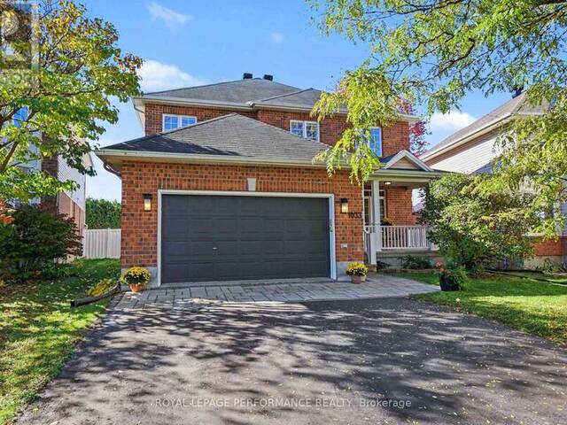1033 RED SPRUCE STREET Ottawa Ontario, K1V 1T5 - 4 Bedrooms Home For Sale