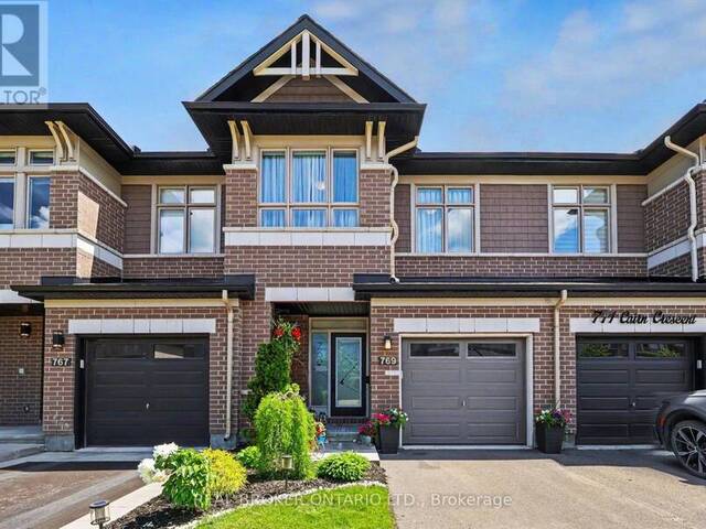 769 CAIRN CRESCENT Ottawa Ontario, K1W 0P4 - 3 Bedrooms Home For Sale