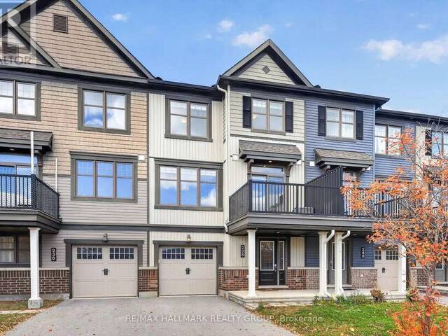 238 HALYARD WAY Ottawa Ontario, K2T 0L3 - 2 Bedrooms Home For Sale