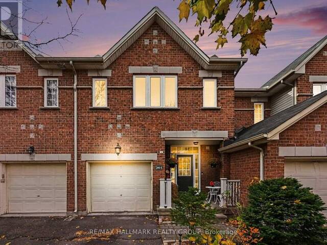 261 SADDLESMITH CIRCLE Ottawa Ontario, K2M 2Y9 - 3 Bedrooms Home For Sale