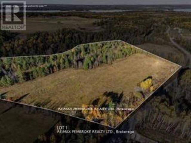 0 THOMSON ROAD Horton Ontario, K7V 0A5 - Waterfront Land For Sale