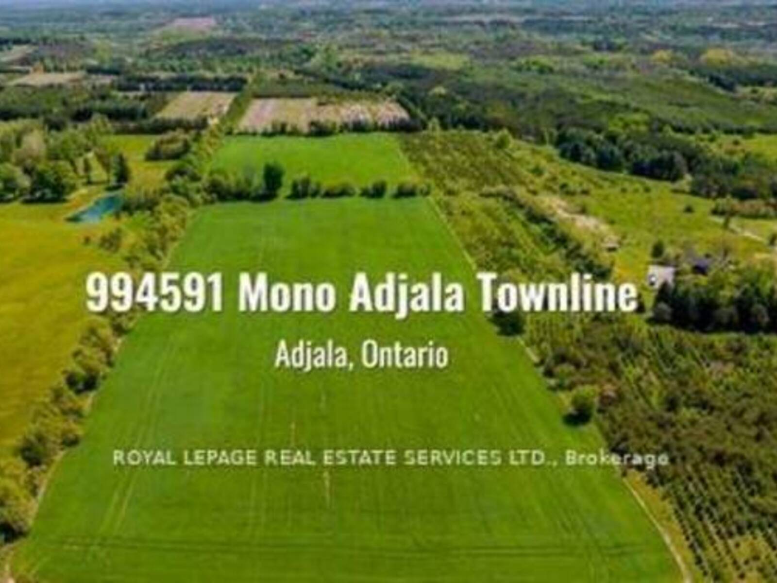 994591 MONO-ADJALA, Adjala-Tosorontio, Ontario L0N 1P0
