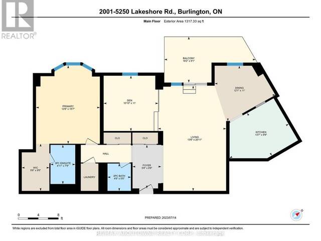 #2001 -5250 LAKESHORE RD W Burlington Ontario, L7L 5L2