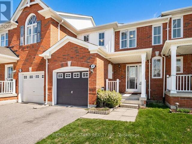 87 JAMESWAY CRES Whitchurch-Stouffville Ontario, L4A 0A5