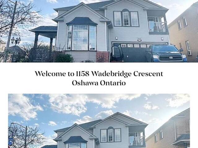 1158 WADEBRIDGE CRES Oshawa Ontario, L1K 2V7