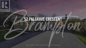 52 PALGRAVE CRES | Brampton Ontario | Slide Image One