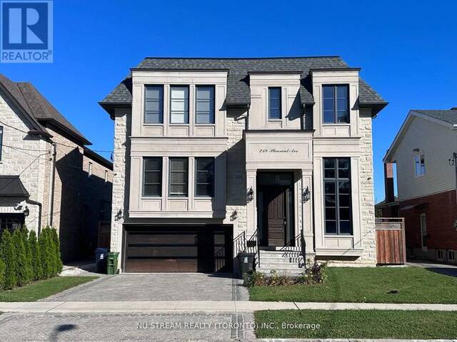 218 PLEASANT AVENUE Toronto Ontario, M2M 1M5