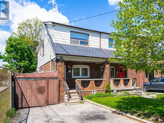 46 CARRICK AVENUE Toronto Ontario, M6N 3J5