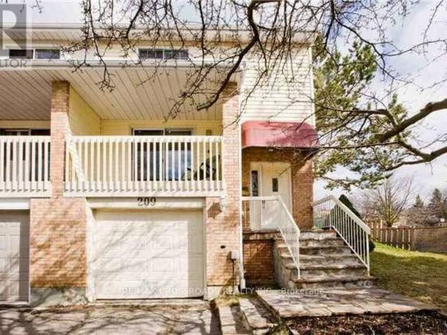 209 TAMARACK DRIVE Markham Ontario, L3T 4X3