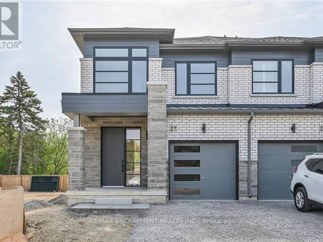 27 KINGFISHER DRIVE Hamilton Ontario, L9A 5A4